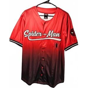 Marvel Men's Spider-Man Team Jersey - Parker 62 Size Medium